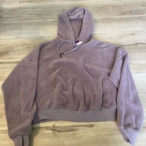 Adore me Yoga Plush Purple Hoodie